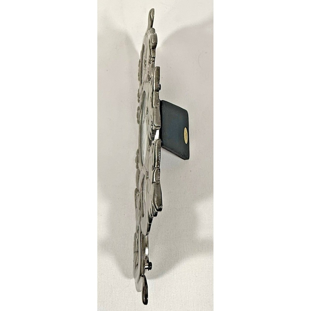 ABC Distributing Cat Collage Photo Frame Pewter Silver 4 Openings Whimsical 8in - Picture 8 of 15